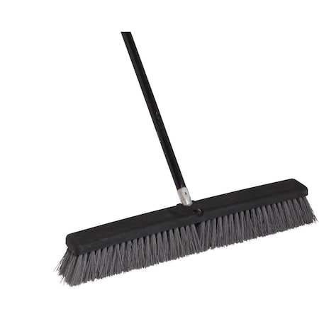 Do It Best 24'' W. x 60'' L. Metal Handle Heavy-Duty Synthetic Sweep Push Broom 89201