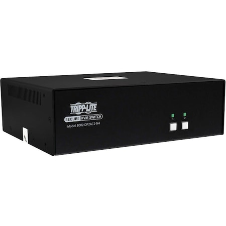 Tripp Lite Tripp Lite by Eaton B002-DP2AC2-N4 2-Port NIAP PP4.0-Certified DisplayPort KVM Switch B002-DP2AC2-N4