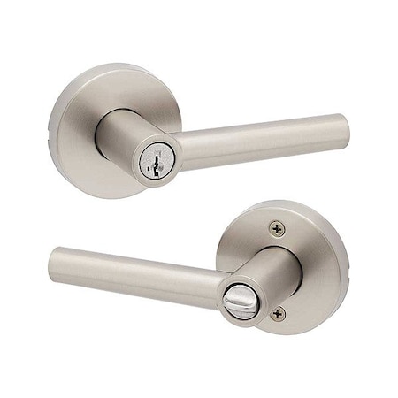 Kwikset Door Lever Lockset, 1 3/8-1 3/4" Thick 740MIL-RDT-15-SMT-6AL-RCS