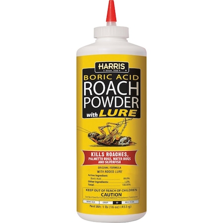 Harris 16 Oz. Ready To Use Powder Boric Acid Roach Killer HRP-16