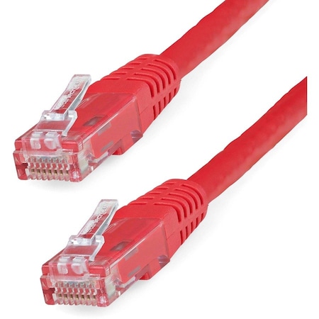 Startech.Com 20ft CAT6 Ethernet Cable Red Cat 6 PoE C6PATCH20RD