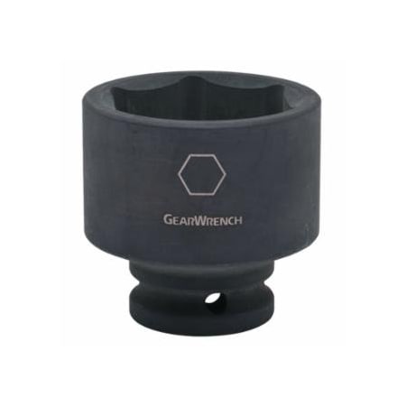 Gearwrench Impact Socket, 3/4 in Drive Size, 2.598 in Opening Size, 6-point, Standard Length 329-84818