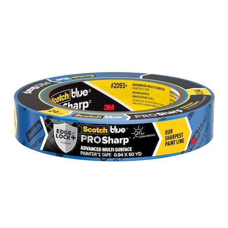 3M Painter'sTape, CrepePaper, Blue, 60ydL, 1inW 50568