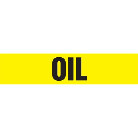 Accuform ASME ANSI PIPE MARKER OIL RPK543SSH