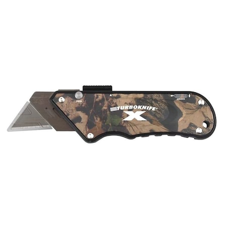 Olympia Tools Utility Knife, 1.18 in L Blade, 4.06 in W Blade, Ergonomic Handle 33-130