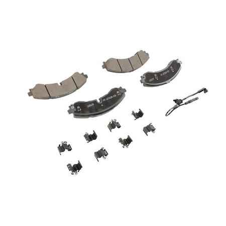 Acdelco PAD KIT-RR DISC BRK, Disc Brake Pad Set, 86792660