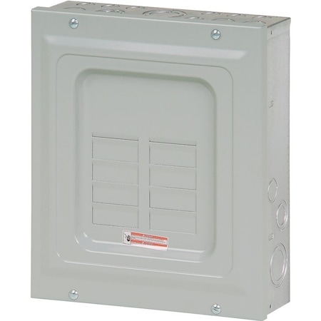 Eaton Cutler-Hammer Load Center, 6 Spaces, 125A Amps, 120/240V AC BR612L125SP