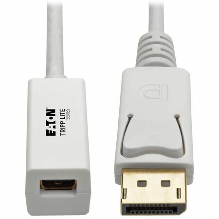 Tripp Lite DISPLAYPORT TO MINI DISPLAYPORT CABLE ADAPTER, 4K X 2K/3840 X 2160 M/F, 6 IN. P134-06N-MDP