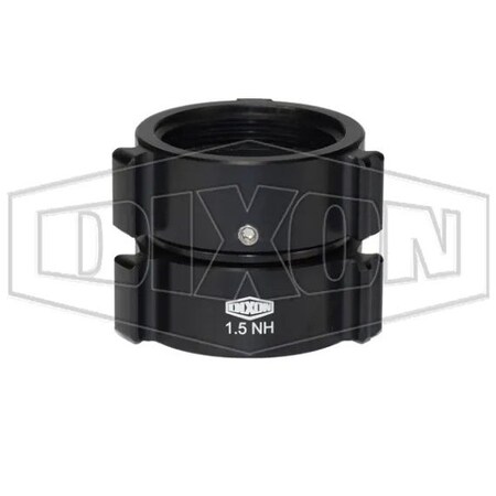 Dixon Style N35 Double Female Swivel Rocker Lug Adapter, 1-1/2 in, Female NST NH Swivel N35-15F15F