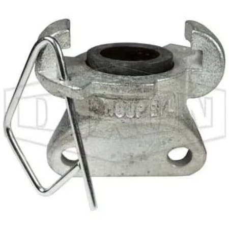 Dixon Surelock Small Head Blank End, 1/2 to 1 in Hose Size, Iron, Domestic SL00