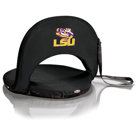 Picnic Time Family Of Brands NCAA LSU Tigers Oniva Stadium Seat - Reclining Bleacher Seat with Back Support 626-00-179-294-0