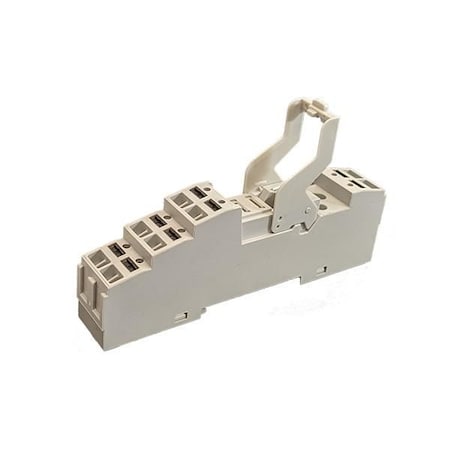 Imo Automation PF Relay Socket + Clip For HME Relay 2 Pole PFHME-S