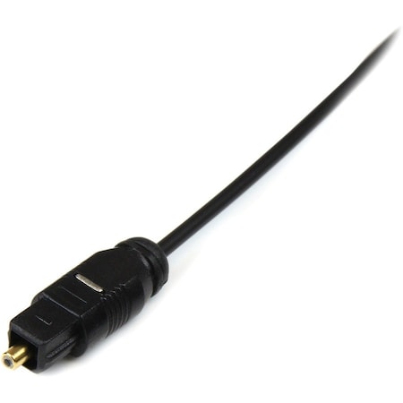 Startech.Com TOSLINK OPTICAL DIGITAL AUDIO CABLE THINTOS3
