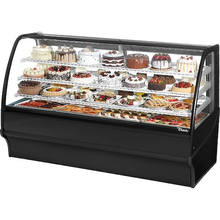 True Refrigeration Refrigerated Merchandiser, 49 1/8 in H TDM-R-77-GE/GE-B-W
