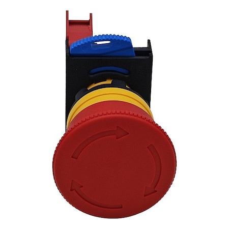 Dayton Emergency Stop Push Button, Plastic, IP67 GGS_116331