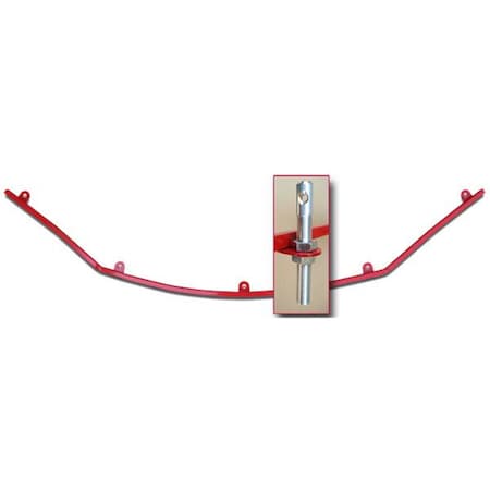 Five Star Mfg 660-410-HPB Hood Pin Bracket - 0.50 in. FIV660-410-HPB