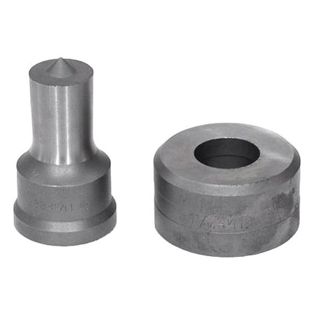 Edwards Oversize Round Punch & Die Set ED9-PDOS1-1/32