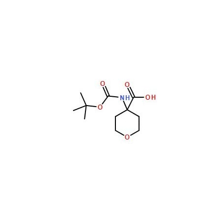 Ak Scientific 4-N-Boc-Amino-4-carboxytetrahydropyran (5g), CAS 172843-97-9 8903AA-5g