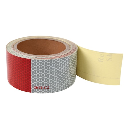 Performance Tool 2 in. x 25 ft. DOT Reflective Tape, High Visibility, Weatherproof, FMVSS 108 W1558