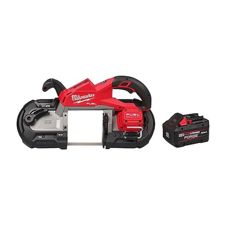 Milwaukee Tool M18 FUEL BandSaw + M18 FORGE 8.0 Battery 2929-20, 48-11-1881