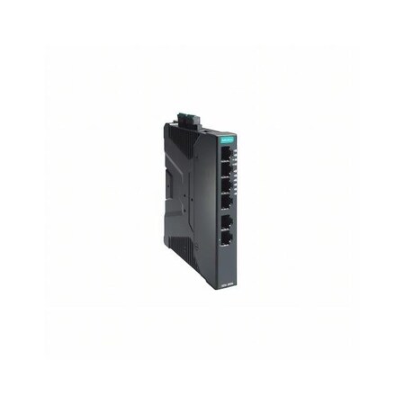 Moxa Compact industrial smart Ethernet switch with 4+2G ports, -10 to 60 degC SDS-3006-2GTXSFP