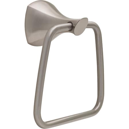 Delta Sandover Towel Ring Satin Nickel Finish SAN46-BN