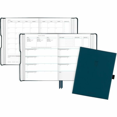 At-A-Glance Foundation Undated Weekly Monthly Planner, Blue, Small, 5 1/2in x 8 1/2in - Small - Undated - 2026 FD20020