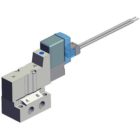 Smc Solenoid Air Control Valve, 64 5/16 mm L SYJ3143-5LZ-M5