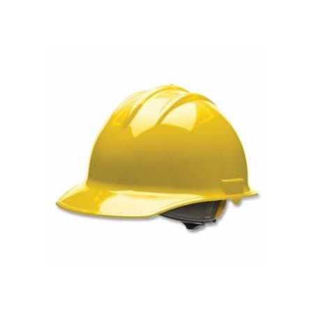 Bullard C30 Classic Cap Style Hard Hat, 6-point Ratchet, Yellow 216-30YLR