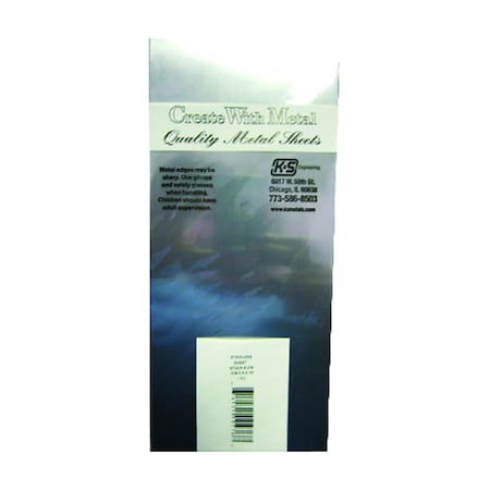 K&S Precision Metals K&S 10 in. 4 in. Stainless Steel Sheet Metal 276