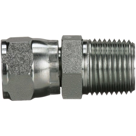 Gates Female JIC 37 Flare Swivel to Male Pipe NPTF SAE to SAE G60520-0402