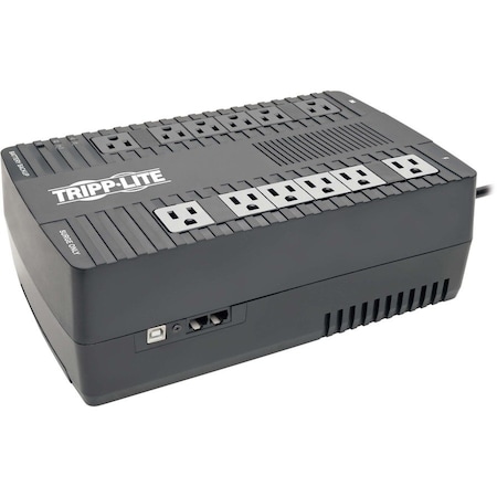 Tripp Lite UPS System, 900VA, Line Interactive, Out: 110/115/120V AC In: 120V AC AVR900U