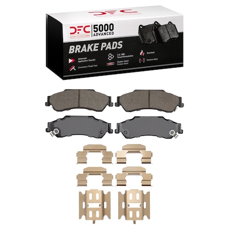 Dfc 5000 Advanced Disc Brake Pad Set,  1551-0729-01