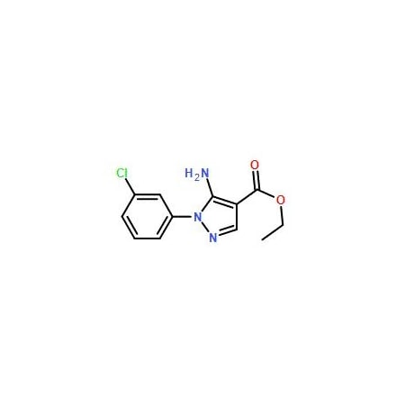 Ak Scientific Ethyl 5-amino-1-(3-chlorophenyl)-1H-pyrazole-4-carboxylate (1g), CAS 15001-08-8 4637AD-1g
