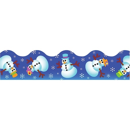Trend Enterprises Winter Fun Terrific Trimmers®, 39 Feet/Pack, PK6 T91406