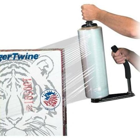 Partners Brand Blown Hand Stretch Film, 18x80Gx1500f, PK4, 18" W x 1500' L, Clear SF188