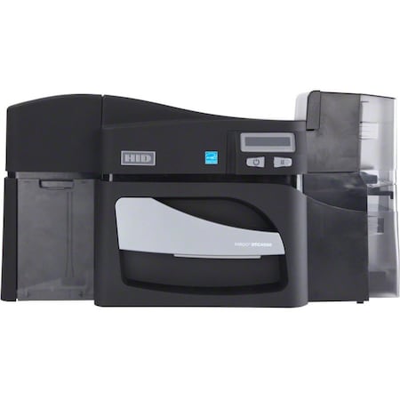 Hid Dual-Side Printing, Single-Side Lamination: Base Model, USB and Ethernet Printer, Locking Hoppers 55420