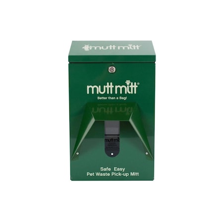 Mutt Mitt 5 x 10 x 7 in. Dog Bag Dispenser - Built to Last, Green 2401