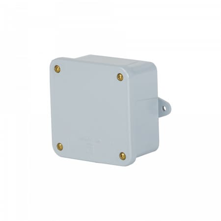Stahlin Non-Metallic Enclosure, 4 in H, 4 in D, 4 in W, NEMA 4X, PVC J444PVC