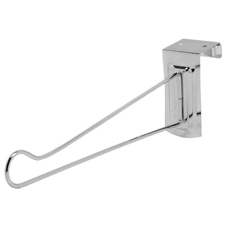 Decko Door Hanger, Over-the-Door, Steel, Silver, Chrome-Plated 38500
