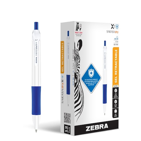 Sarasa Dry Gel Pen Retractable X1 Plus, PK12 41520