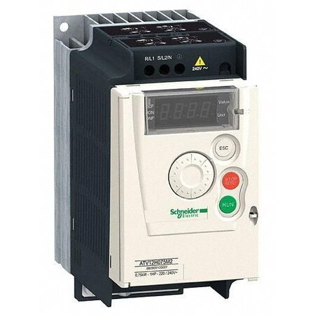 Square D ATV12 VFD 0.25HP 230V 1PH ATV12H018M2