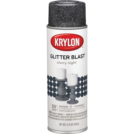 Krylon Glitter Blast 5.75 Oz. Starry Night Spray Paint K03805A00