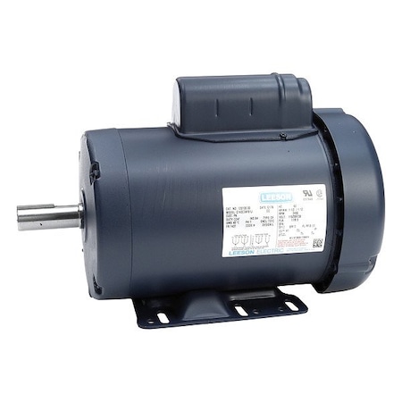 Leeson Capacitor-Start General Purpose Motor, 1 1/2 hp HP, 143T Frame, 115/208-230V AC Voltage 120130.00