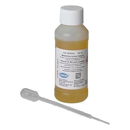 Hach Molybdovanadate Reagent, 100 mL 2076032
