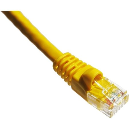 Axiom 2Ft Cat5E 350Mhz Patch Cable Molded Boot (Yellow) C5EMB-Y2-AX