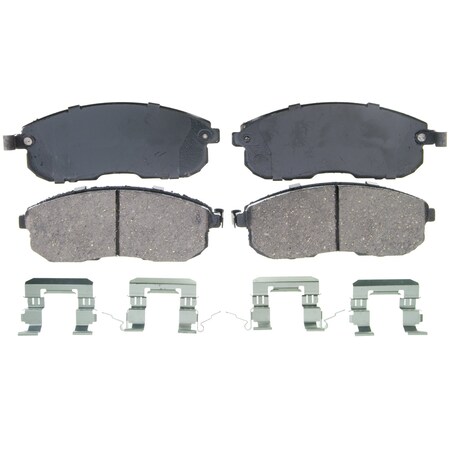 Wagner Brake QuickStop Front Disc Brake Pad Set Ceramic,  ZD815A