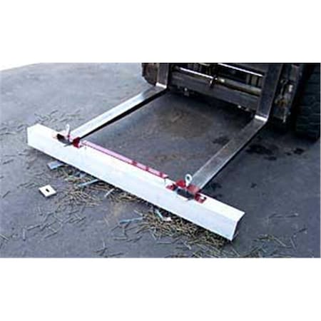 Dare2Decor 60 in. W Load Release Roadmag Sweeper DA2520624