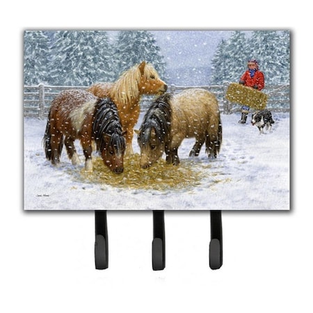 Carolines Treasures Shetland Ponies Leash or Key Holder ASA2206TH68