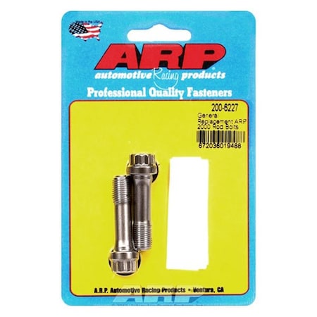Arp 200-6227 0.37 in. Replacement Steel Rod Bolt Kit, 2PK ARP200-6227